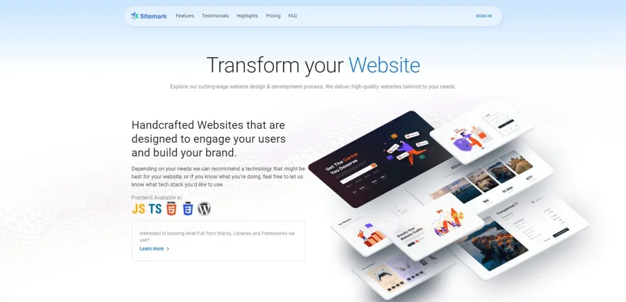Website Example 1