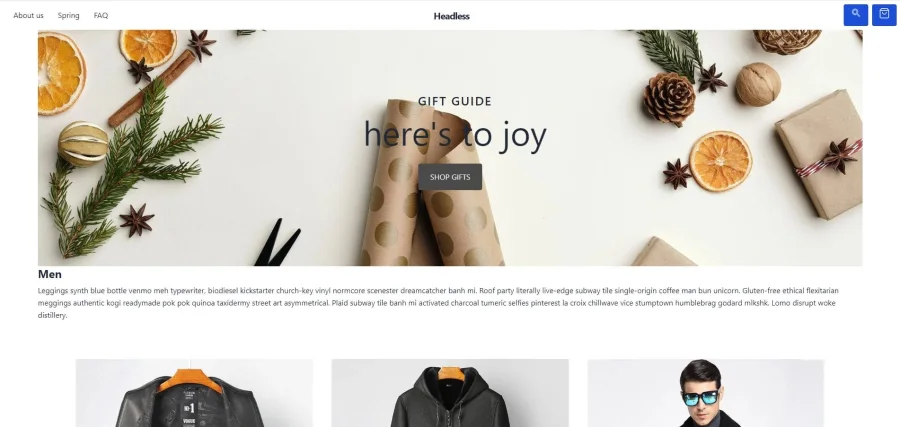 Website Example 2